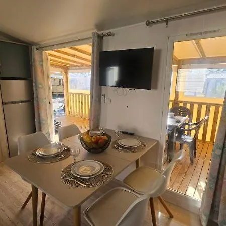 Mobil-home Confort, Clim, 8 Personnes * Torreilles
